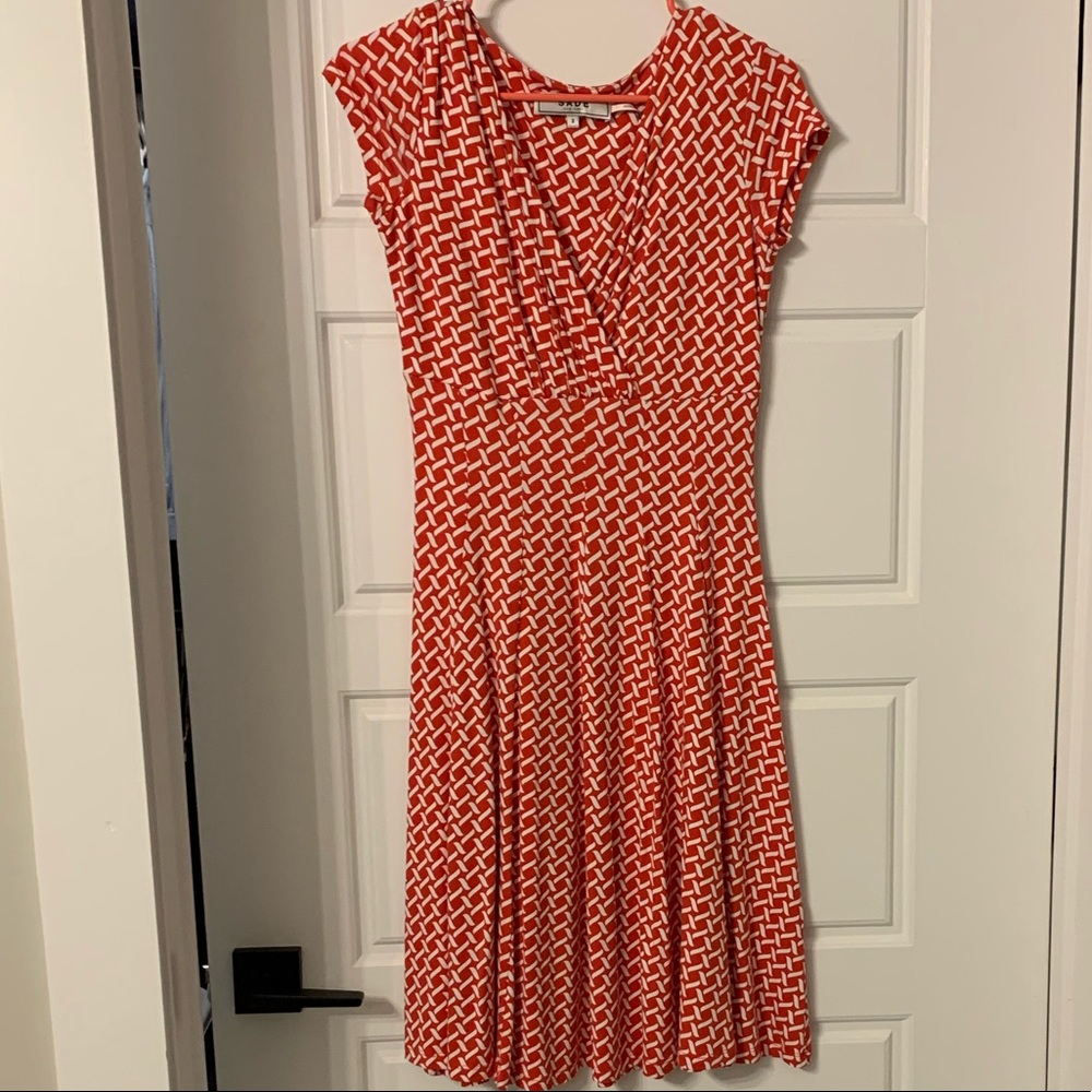 Sade Pink Patterned Dress